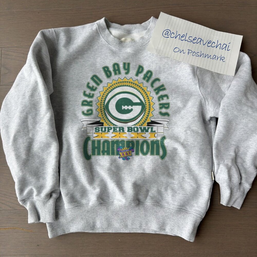 Vintage Green Bay Packers Sweatshirt, NFL Green Bay Packers Football Shirt Tee
